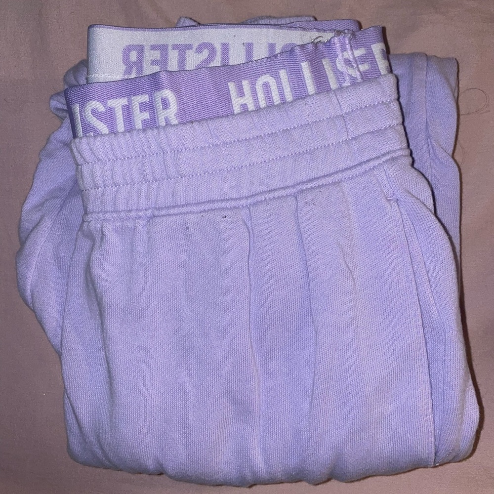 ULTRA HIGH-RISE LOGO WAIST FLEECE DAD JOGGERS